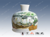 中秋礼品花瓶定制，景德镇手绘花瓶
