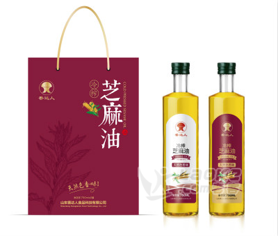 香达人一级冷榨芝麻油 药用芝麻油 出售原油 批发采购_0