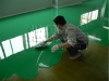厂房自流平地面/可以承受推车长期碾压的地面/环氧自流平施工工艺