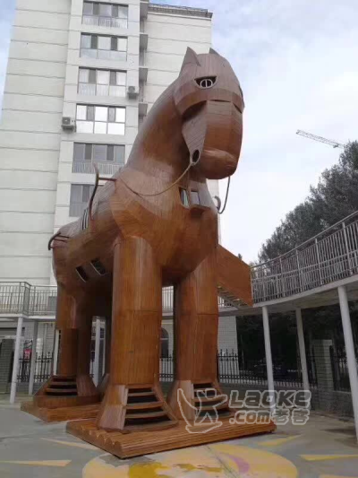 云霞游乐设备制作厂批发儿童木马_0