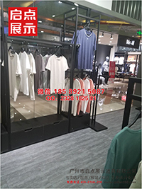 服装店铺展厅装修展架、时尚男装展柜货架如何能体现出最大成效_5