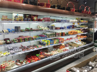 开封哪里有卖水果保鲜柜 水果店风幕柜展示柜_2