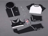 公版可压标女装五件套瑜伽服运动套装6色可选