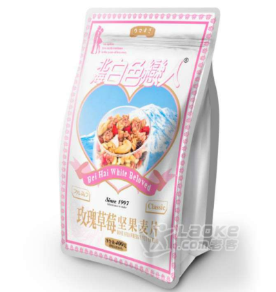 白色恋人水果麦片营养早餐麦片白色恋人早餐麦片招商经销商批发_1