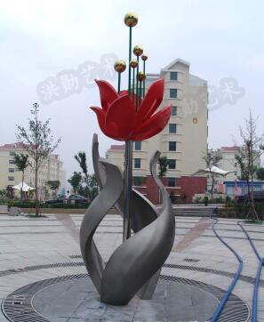 雕塑A自贡不锈钢雕塑A自贡艺术不锈钢雕塑造型生产厂家_6