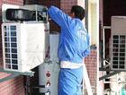 广州天河区五山路瑞华大厦华凌空调维修拆装加雪种空调修漏水安装清洗_3