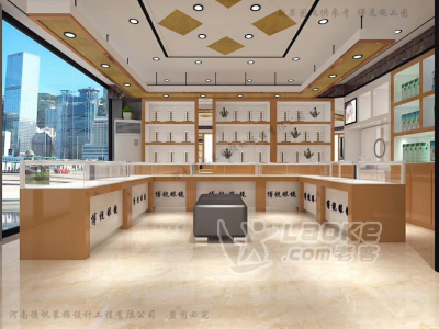 晋江眼镜 店装修设计眼镜展柜定制生产厂家_2