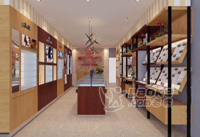 沧州眼镜展柜装修效果图沧州眼镜展柜定制预算沧州眼镜展柜制作_0