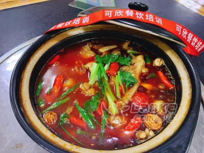 重庆可欣餐培训学校的鸡公煲怎么样有人学过吗_0