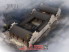 徽派古建自建房四合院建筑外观效果图设计制作3d