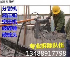 成都专业破桩头 拆除楼板 永腾达_0