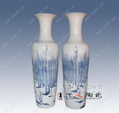 陶瓷大花瓶礼品陶瓷大花瓶定制厂家_0