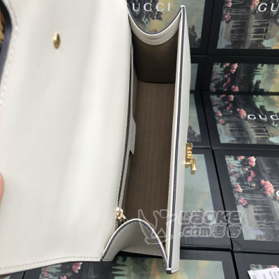 Gucci2020早春系波浪翻盖小包包古驰款式简单大方出街最爱女包包_2