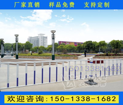 定做人行隔离护栏 惠州公路中央护栏 河源市政道路围栏厂家_1